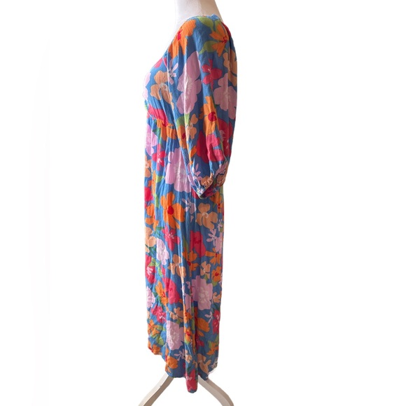Billabong Floral Multicolor Maxi Dress Small - Picture 2 of 5